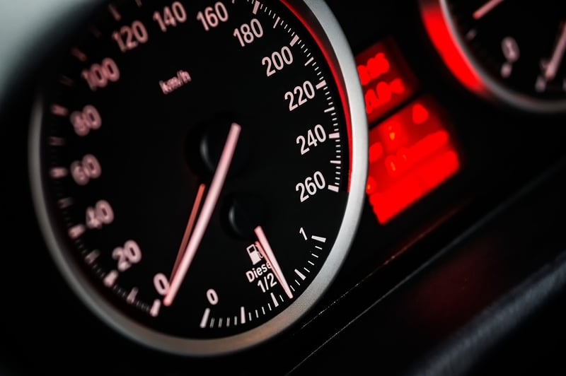 Car Dashboard Speedometer